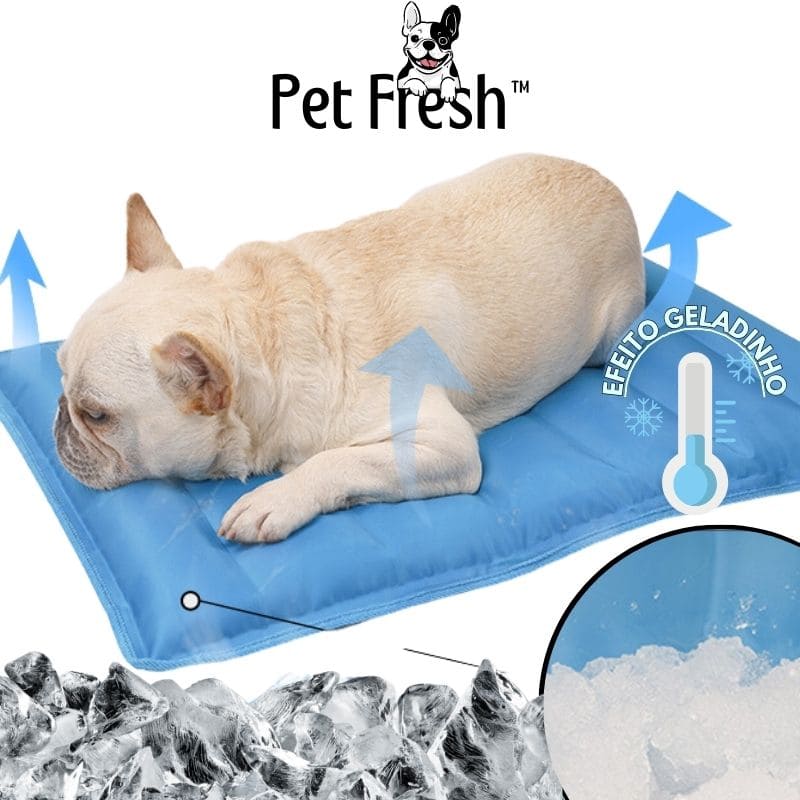 Pet Fresh™ - Tapete Refrescante Para Cães e Gatos. - RESGAUTE